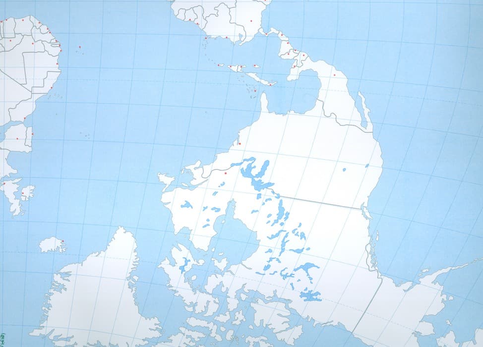 نقشه آموزشی تقسیمات جهان 50*70 (گنگ رنگ آمیزی)