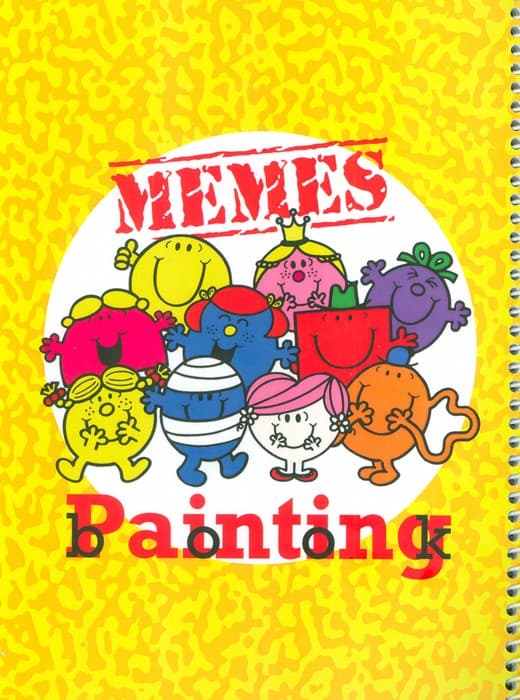 دفتر نقاشی و طراحی 40 برگ (طرح مستر من،کد 1290)،(سیمی)