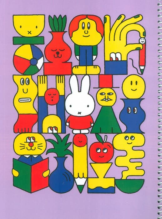 دفتر نقاشی و طراحی 40 برگ (طرح میفی و دوستان،کد 1243)،(سیمی)