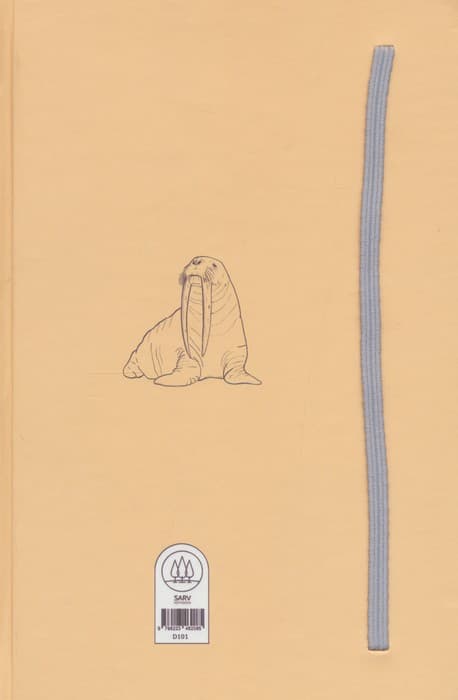 دفتر یادداشت خط دار حیوانات (کد D101)،(کشدار)