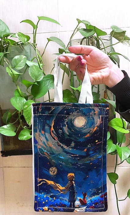 کیف پارچه ای 16*23/5 (کد SK-26)