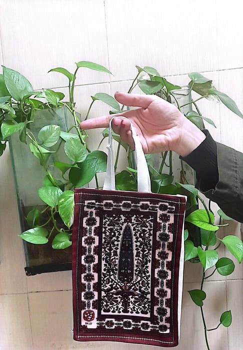 کیف پارچه ای 16*23/5 (کد SK-27)