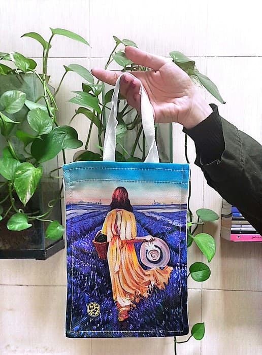 کیف پارچه ای 16*23/5 (کد SK-21)