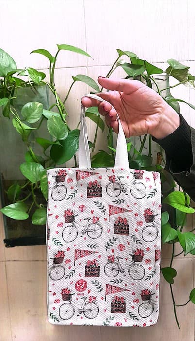 کیف پارچه ای 16*23/5 (کد SK-22)