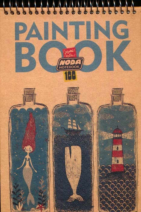 دفتر طراحی A5 (کد 465)،(سیمی)