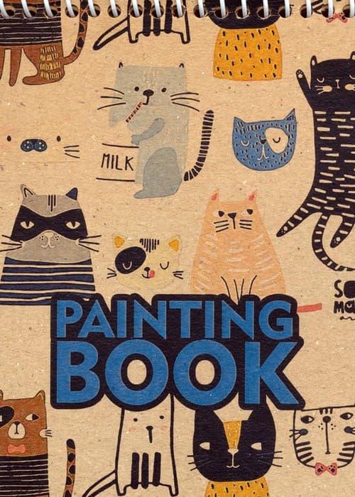 دفتر طراحی A6 (کد 317)،(سیمی)