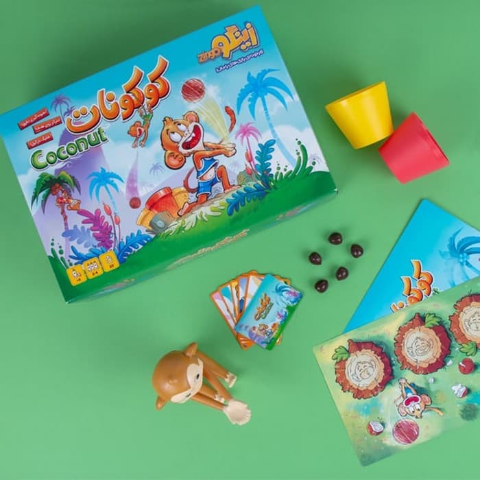 بسته بازی کوکونات (COCONUT)،(باجعبه)