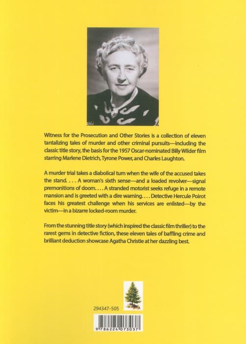THE WITNESS FOR THE PROSECUTION:شاهدی برای دادگاه (زبان اصلی،انگلیسی)