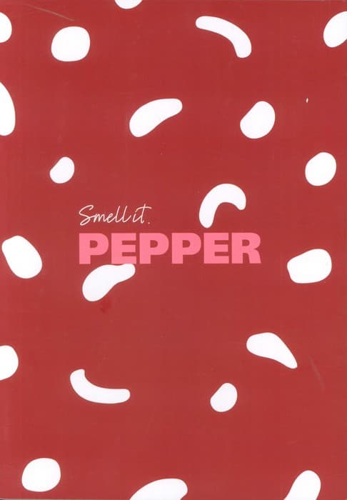 دفتر یادداشت خط دار  PASSION (طرح PEPPER،کد 943)