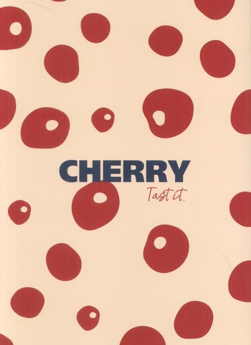 دفتر یادداشت خط دار  PASSION (طرح CHERRY،کد 967)