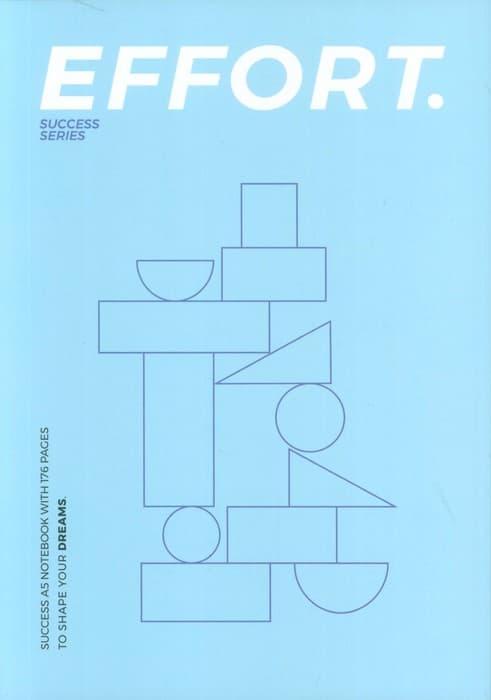 دفتر یادداشت خط دار PASSION (طرح EFFORT،کد 735)