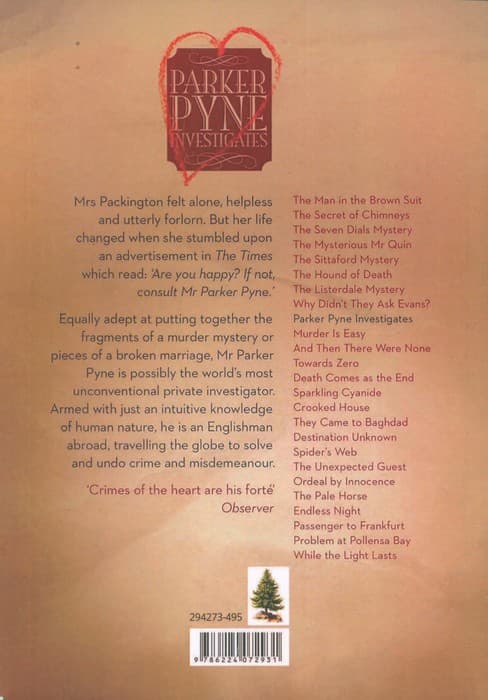 PARKER PYNE INVESTIGATES:تحقیقات پارکر پاین (زبان اصلی،انگلیسی)