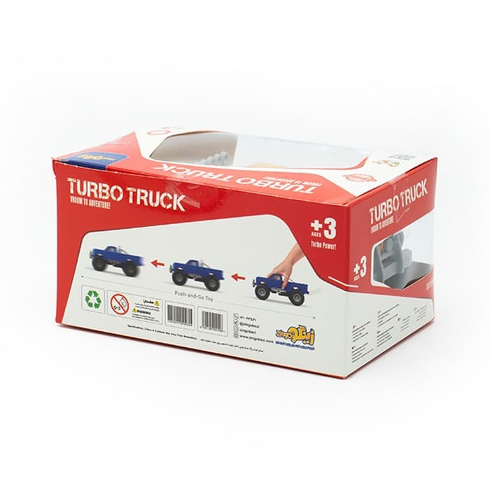 بسته اسباب بازی ست وانت توربو (TURBO TRUCK)