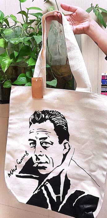 کیف پارچه ای 41*37 (آلبرکامو،کد 750)