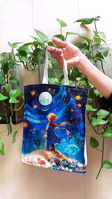 کیف پارچه ای قدیما 21*26 (کد MS-14)