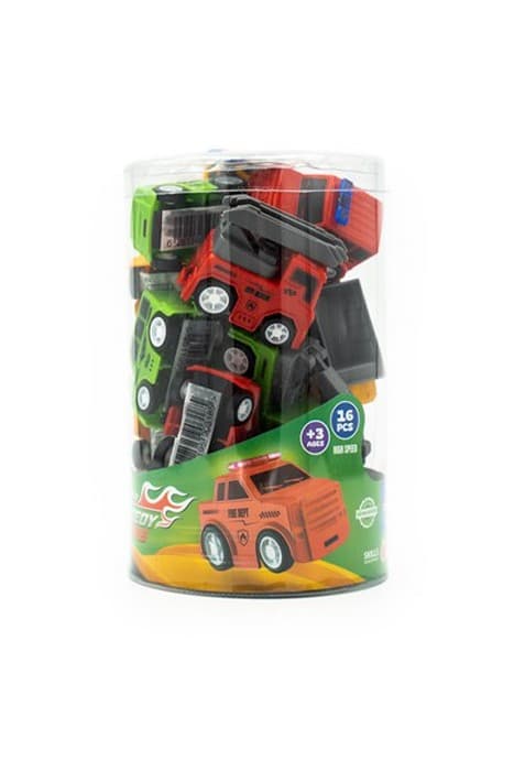 بسته اسباب بازی ماشین های اسپیدی (16عددی)