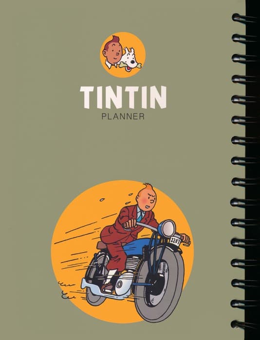 دفتر برنامه ریزی (پلنر تن تن کد 940،همراه با برچسب)،(سیمی)