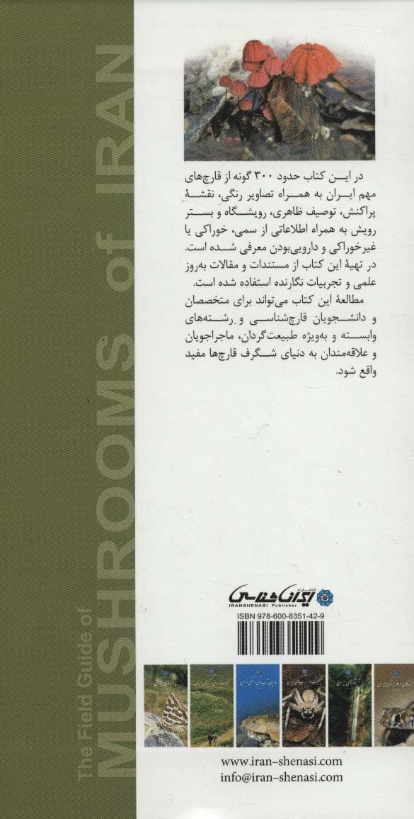 راهنمای میدانی قارچ های ایران (گلاسه)