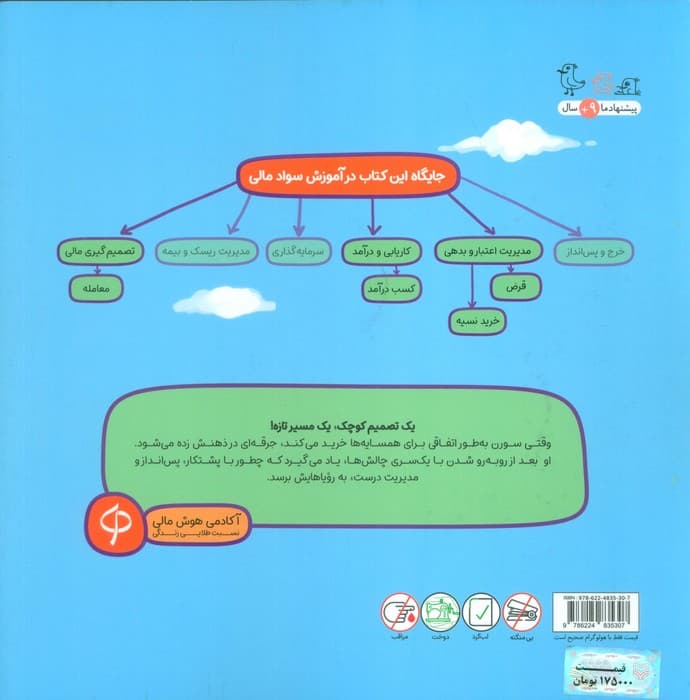 پیک دوچرخه (داستان های سواد مالی)،(گلاسه)