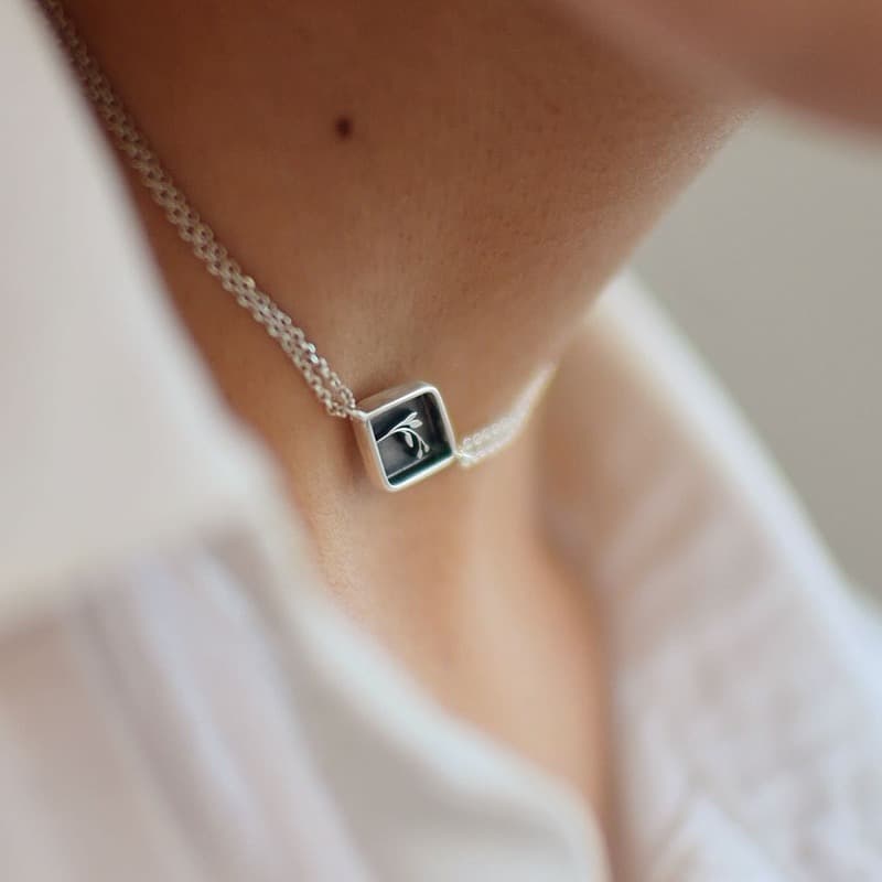 طوق نقره کد N042