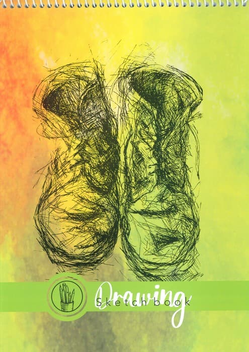 دفتر نقاشی و طراحی 40 برگ (طرح طراح ،کد 1278)،(سیمی)