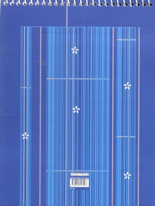 دفترچه یادداشت بی خط ویژه مدیران،معاونان و کارمندان (کد 1342،آبی)،(سیمی)