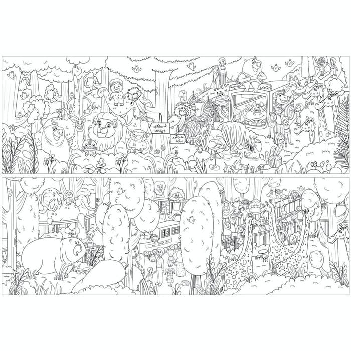 رنگ آمیزی بزرگ من (باغ وحش)،(متری)