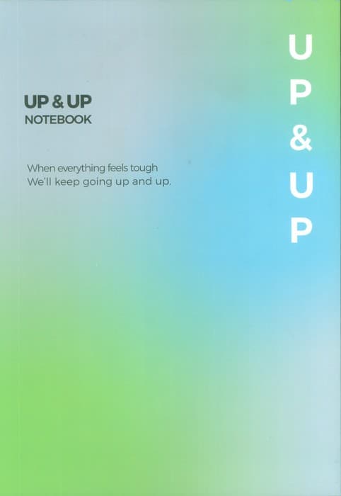 دفتر یادداشت خط دار خلاقیت UP & UP (آبی،کد 759)