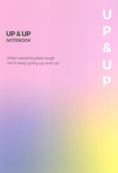 دفتر یادداشت خط دار خلاقیت UP & UP (صورتی،کد889)