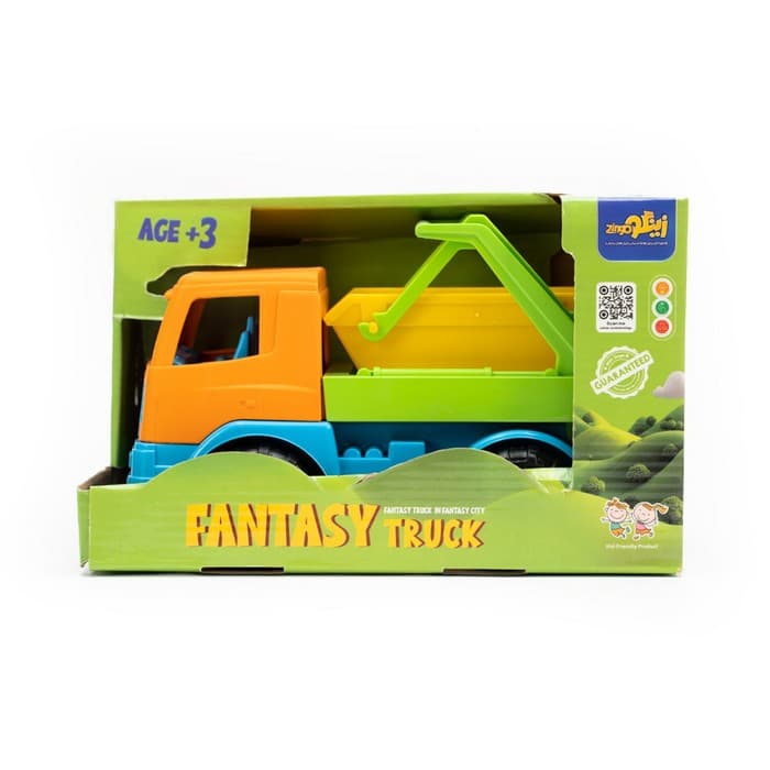 بسته اسباب بازی ماشین فانتزی (FANTASY TRUCK)،(3طرح،باجعبه)