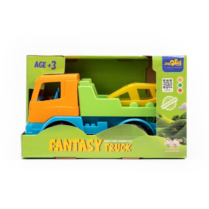 بسته اسباب بازی ماشین فانتزی (FANTASY TRUCK)،(3طرح،باجعبه)