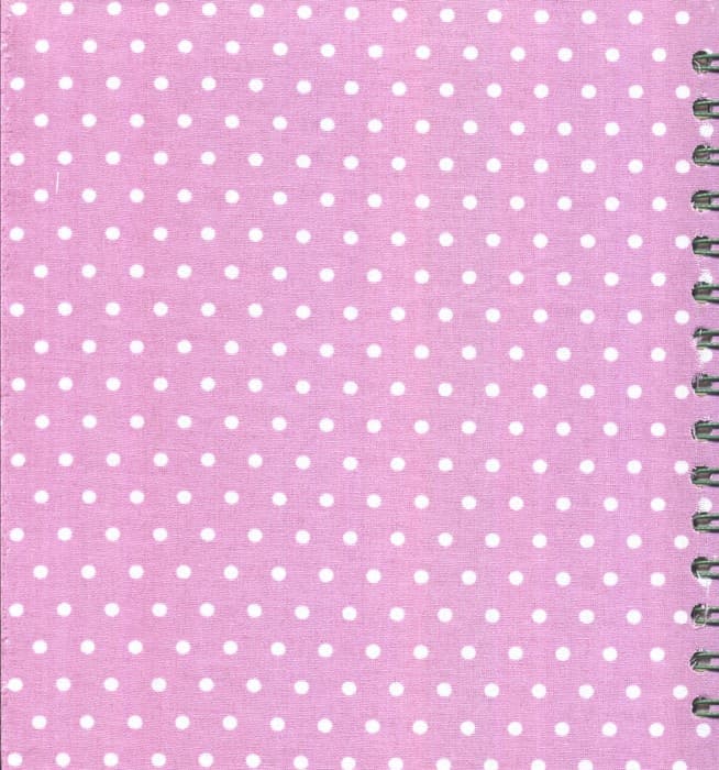 دفتر پارچه ای بدون خط (قدیما کد395)