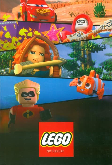 دفتر یادداشت خط دار لگو (LEGO،کد 363)