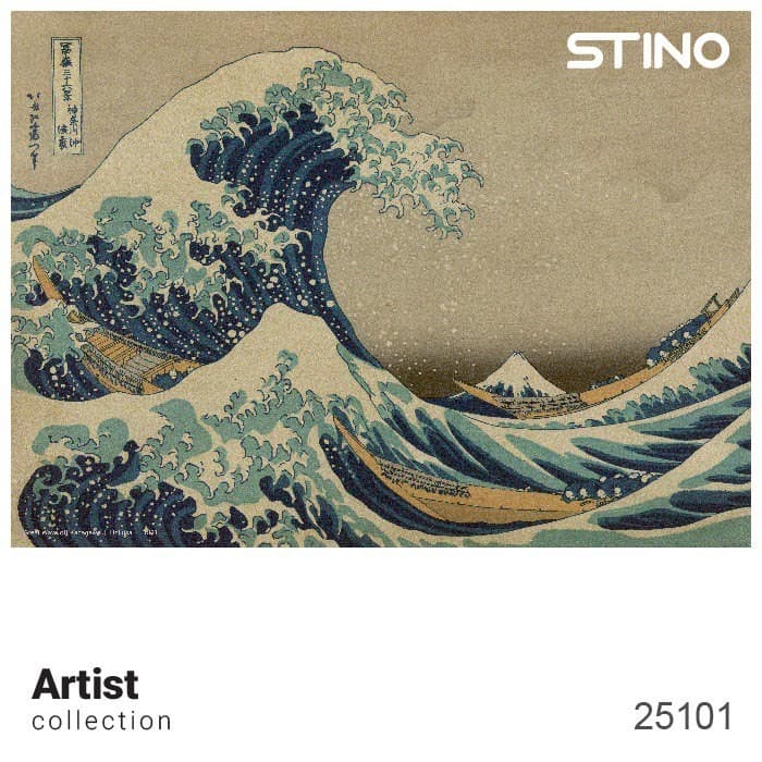 پازل شیشه ای استینو 1000 تکه طرح هنرمندان (کد 25101)،(باجعبه)