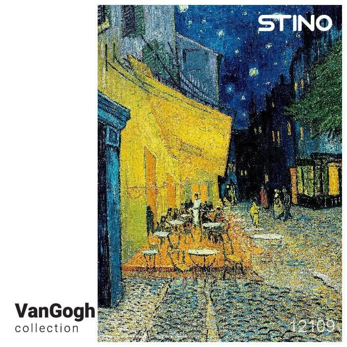 پازل شیشه ای استینو 1000 تکه طرح ونگوگ  (کد 12109)،(باجعبه)