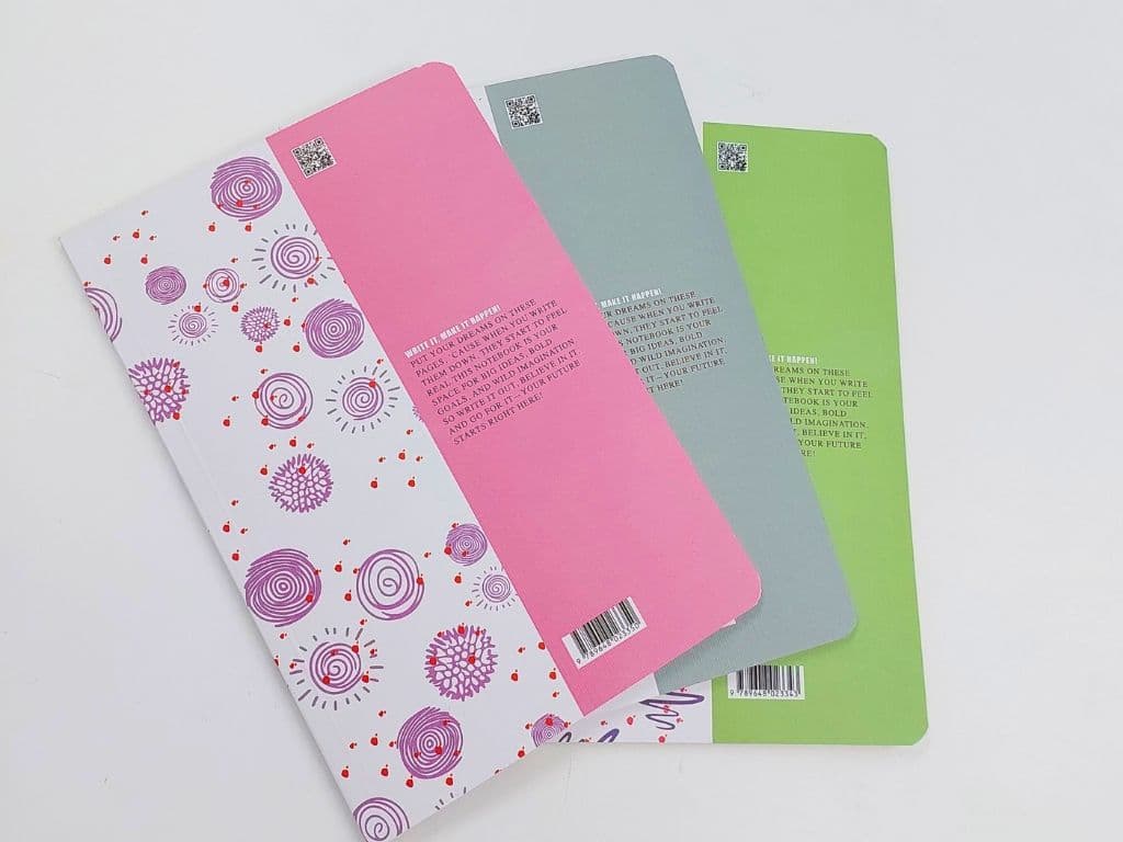 دفترچه یادداشت TRIO (رنگین‌کمان)