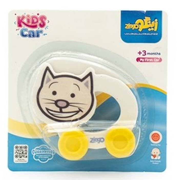 بسته اسباب بازی کیدزکار (KIDS CAR)،(همراه با استند)،(12قطعه،باجعبه)