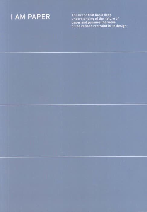 دفتر یادداشت خط دار I AM PAPER (آبی،کد 022)