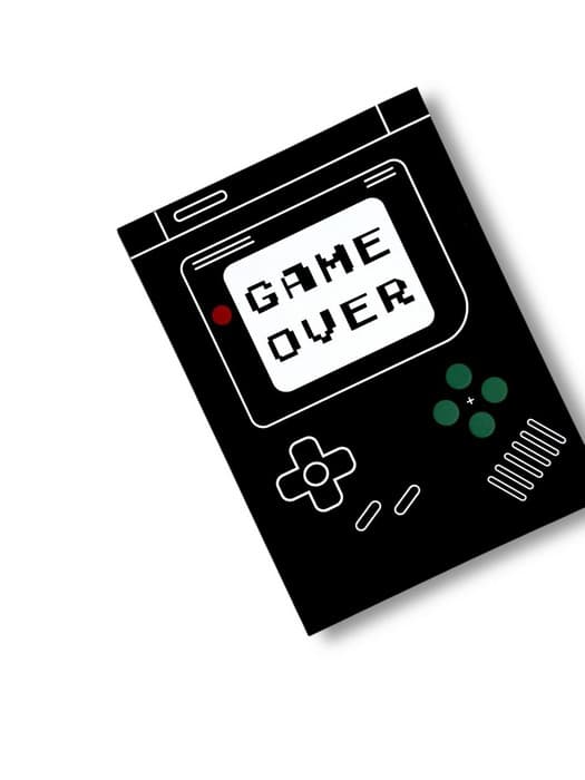 دفتر یادداشت نقطه ای RETRO (طرح GAME OVER،کد 964)