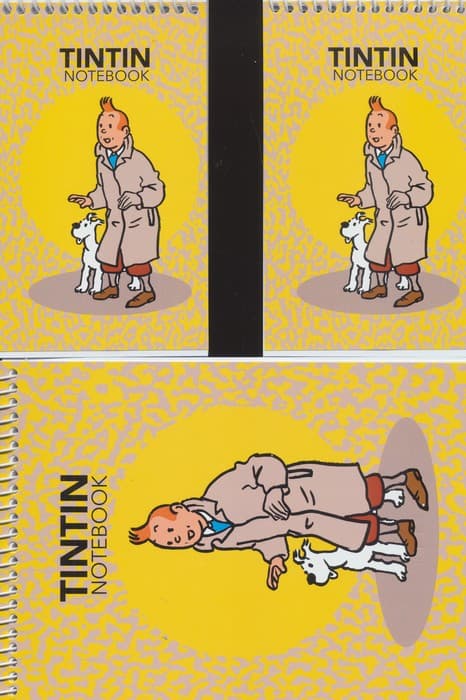 دفترچه فانتزی طرح تن تن،کد 1248 (3جلدی،سیمی)