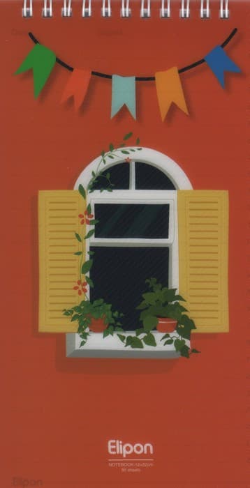 دفتر یادداشت خط دار فانتزی 80 برگ (10طرح،کد 268)،(سیمی)