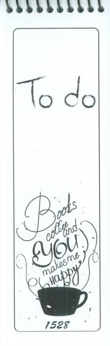 دفترچه یادداشت (to do list،کد 1528)،(سیمی)