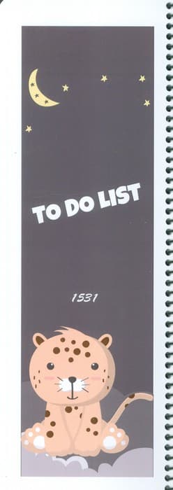 دفترچه یادداشت (to do list،کد 1531)،(سیمی)