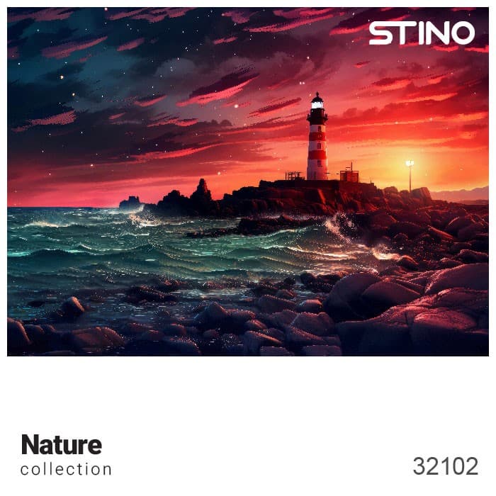 پازل شیشه ای استینو 260 تکه طرح طبیعت (کد 32102)،(باجعبه)