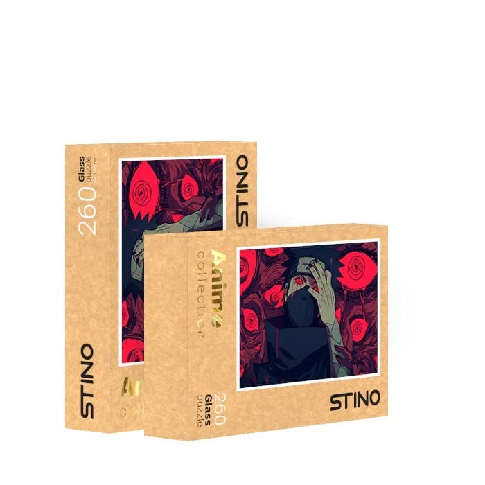 پازل شیشه ای استینو 260 تکه طرح انیمه (کد 80125)،(باجعبه)