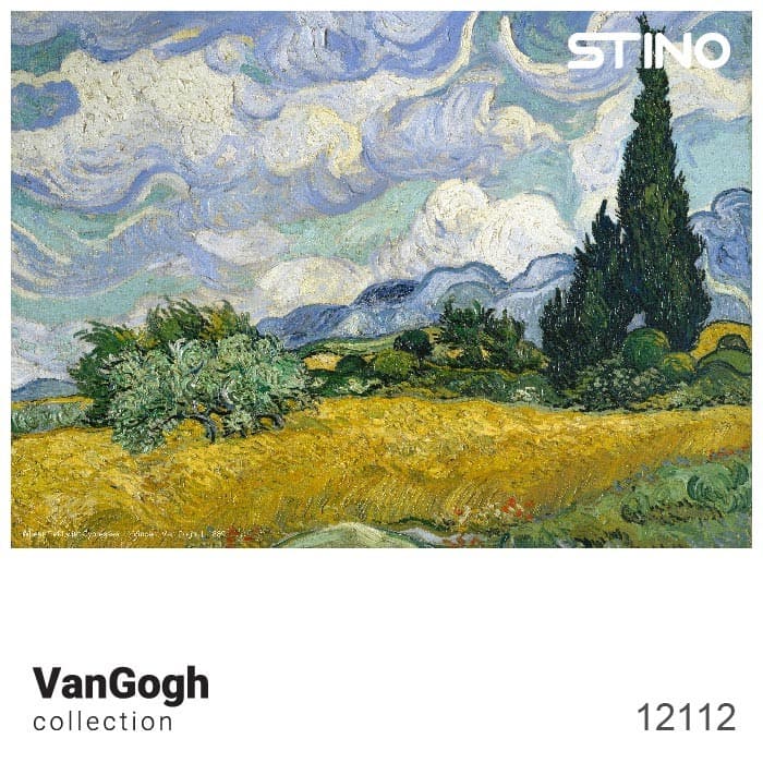 پازل شیشه ای استینو 260 تکه طرح  ونگوگ (کد 12112)،(باجعبه)