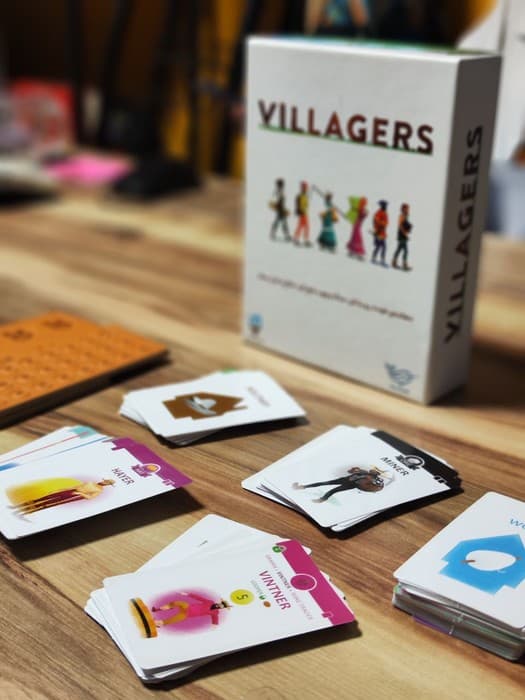 بسته بازی استراتژیک روستائیان (VILLAGERS)،(باجعبه)
