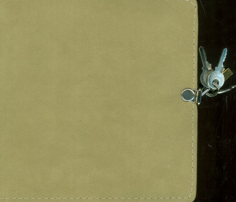 دفتر خاطرات قفل دار قدیما (کد 579 KK)،(ترمو)