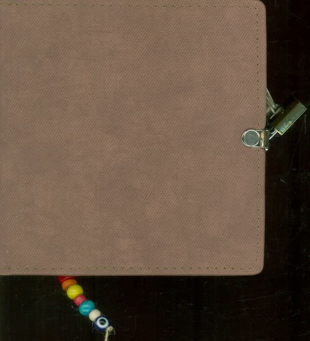 دفتر خاطرات قفل دار قدیما (کد 579 KK)،(ترمو)