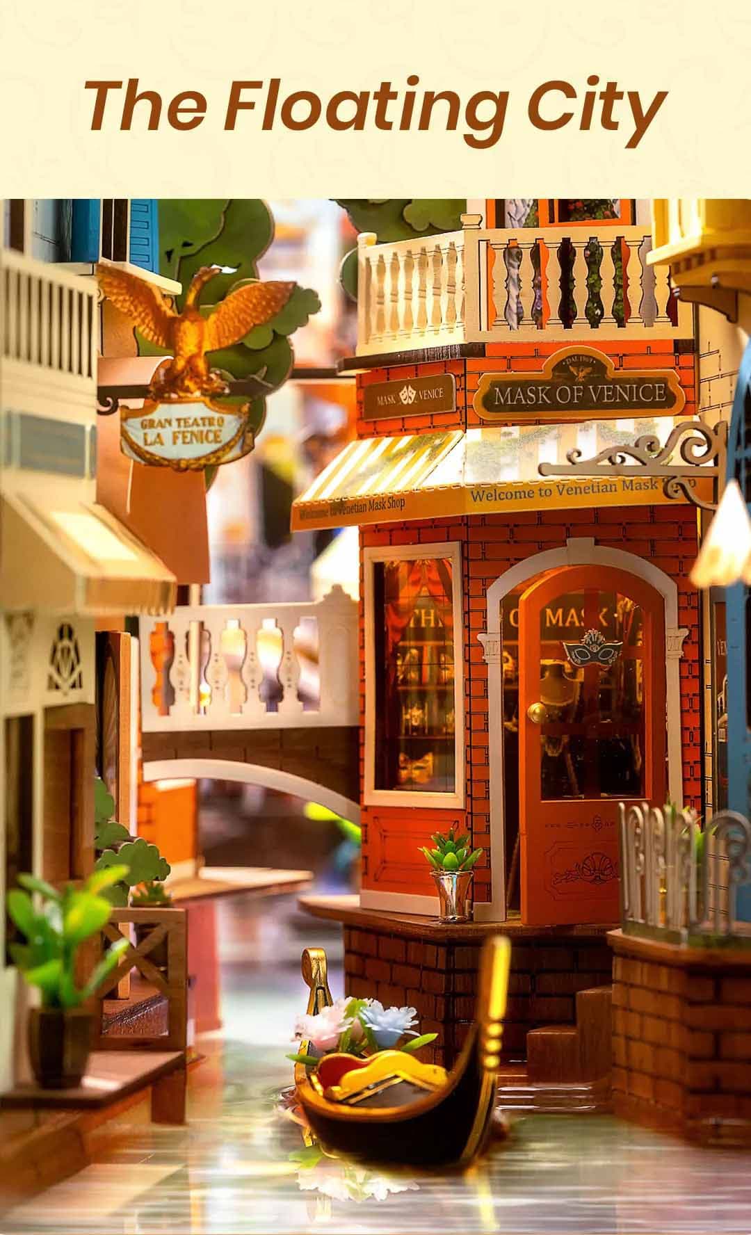 بازی مینیاتوری روبوتایم مدل غش‌گیر کتاب ونیز جادویی